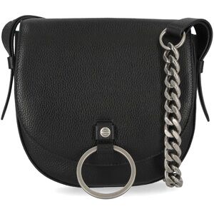 Harley Davidson Black Leather Shoulder Bag